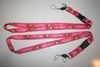 2 CHEEKY MONKEY PINK LANYARDS KEYCHAINS PASSHOLDERS ... NEW