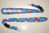 2 CHILE BLUE COUNTRY FLAG LANAYRDS KEYCHAINS PASSHOLDERS NECKSTRAPS ... NEW