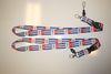 2 CUBA COUNTRY FLAG LANYARDS KEYCHAINS PASSHOLDERS...NEW