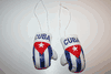 2 CUBA COUNTRY FLAG SET OF MINIATURE BOXING GLOVES ... HIGH QUALITY NEW 