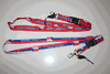 2 CZECH REPUBLIC COUNTRY FLAG LANYARDS KEYCHAINS PASSHOLDERS VARIETY .. NEW