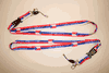 2 CZECH REPUBLIC STRIPED COUNTRY FLAG LANYARDS KEYCHAINS PASSHOLDERS SOCCER HOCKEY ... NEW