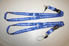 2 EDMONTON OILERS BLUE HOCKEY JERSEY LANYARDS KEYCHAINS PASSHOLDERS .. NHL .. NEW