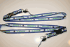2 EL SALVADOR WHITE & BLUE COUNTRY FLAG LANYARDS KEYCHAINS PASSHOLDERS .. NEW