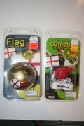 2 ENGLAND FIFA WORLD CUP OFFICIAL MERCHANDISE ... 1  FLAG IN A BALL & 1  WHISTLE BOTTLE OPENER WITH LANYARD ... NEW