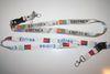 ...SOLD OUT ....2 ERITREA COUNTRY FLAG LANYARDS KEYCHAINS PASSHOLDERS ... 1 WHITE & 1 GREY ... NEW