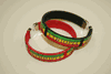 2 ETHIOPIA COUNTRY FLAG FLEXIBLE BRACELETS WRISTBANDS .. CHOOSE YOUR COLOR .. NEW