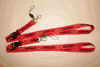 2 FERRARI F1 RACING LANYARDS KEYCHAINS PASSHOLDERS TICKET HOLDERS  ... NEW