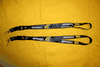 2 FERRARI FULL SYMBOL BLACK LOGO LANYARDS KEYCHAINS PASSHOLDERS