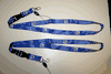 2 FIFA WORLD CUP SOUTH AFRICA 2010 BLUE LANYARDS KEYCHAINS PASSHOLDERS TICKET HOLDERS .. SOCCER FOOTBALL .. NEW
