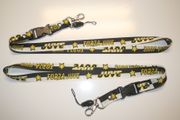 2 FORZA JUVE SOCCER FOOTBALL CLUB LANYARDS KEYCHAINS PASSHOLDERS ... NEW