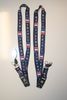 2 FRANCE COUNTRY FLAG LANYARDS KEYCHAINS PASSHOLDERS ... FIFA WORLD CUP OF SOCCER FOOTBALL .. NEW