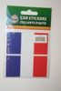 2 FRANCE COUNTRY FLAG SET OF CAR BUMPER STICKERS DECAL EMBLEM .. NEW