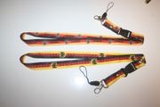 2 GERMANY LANYARDS KEYCHAINS PASSHOLDERS ( 1 GERMANY FIFA WORLD CUP AND 1 DEUTSCHLAND )... FIFA WORLD CUP EURO CUP SOCCER FOOTBALL ... NEW