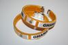 2 GHANA FIFA WORLD CUP SOCCER FOOTBALL YELLOW FLEXIBLE C BRACELETS WRISTBANDS .. NEW