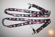 2 GOAL SOCCER BALL FOOTBALL LANYARDS KEYCHAINS PASSHOLDERS .. FIFA WORLD CUP SOCCER .. NEW