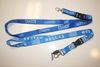 2 GREECE COUNTRY FLAG LANYARDS KEYCHAINS PASSHOLDERS ... 1 BLUE GREECE & 1 HELLAS LANYARD ... NEW