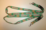2 GRENADA COUNTRY FLAG GREEN LANYARDS KEYCHAINS PASSHOLDERS TICKET HOLDERS ... NEW