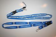2 GUATEMALA COUNTRY FLAG LANYARDS KEYCHAINS PASSHOLDERS VARIETY .. NEW