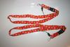 2 HAPPY SMILEY FACE STARS LANYARDS KEYCAINS PASSHOLDERS .. NEW