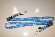 2 HELLAS COUNTRY FLAG LANYARDS KEYCHAINS PASSHOLDERS ... FIFA WORLD CUP SOCCER FOOTBALL GREECE ... NEW