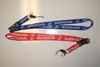 2 HONDA MOTORCYCLE LANYARDS KEYCHAINS PASSHOLDERS 1 BLUE AND 1 RED NEW