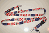 2 HRVATSKA CROATIA COUNTRY FLAG LANYARDS KEYCHAINS PASSHOLDERS ...NEW