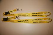 2 HUMMER YELLOW HIGH QUALITY H1 H2 H3 LANYARDS KEYCHAINS PASSHOLDERS ... NEW