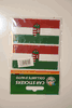 2 HUNGARY COUNTRY FLAG SET OF CAR BUMPER STICKERS DECAL EMBLEM .. NEW