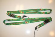 2 " I LOVE GUYANA " GREEN COUNTRY FLAG LANYARDS KEYCHAINS PASSHOLDERS ... NEW