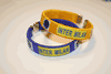 2 INTER  MILAN SOCCER FOOTBALL FLEXIBLE METAL NYLON BRACELETS .... CHOOSE WHICH 2 COLORS YOU WOULD LIKE ... NEW