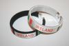 2 IRELAND COUNTRY FLAG FLEXIBLE C BRACELETS WRISTBANDS .. CHOOSE YOUR COLOR .. NEW