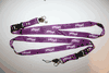 2 IROQUOIS SIX NATIONS PURPLE FLAG LANYARD KEYCHAIN PASSHOLDER .. NEW