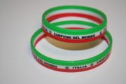 2 ITALIA 3 LAYERED CAMPIONI DEL MONDO  BRACELETS WRISTBANDS...FIFA WORLD CUP SOCCER FOOTBALL ...ITALY...HOT HOT