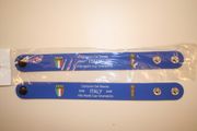 2 ITALIA BLUE FIFA WORLD CUP CHAMPIONS 2006 CAMPIONI DEL MONDO BLUE WRIST BANDS ... NEW