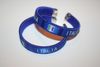 2 ITALIA BLUE FIFA WORLD CUP LOGO FLEXIBLE C BRACELETS WRISTBANDS .. ITALY SOCCER FOOTBALL .. NEW