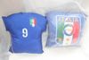 2 ITALIA FIFA WORLD CUP SOCCER FOOTBALL PILLOWS .. 1 JERSEY PILLOW & 1 SQUARE PILLOW ... ITALY .. NEW