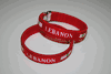 2 LEBANON RED COUNTRY FLAG FLEXIBLE METAL NYLON BRACELETS ... NEW