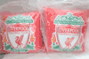 2 LIVERPOOL FC FOOTBALL CLUB SOCCER LARGE PILLOWS ..NEW