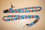 2 MEXICO COUNTRY FLAG LANYARDS KEYCHAINS PASSHOLDERS FIFA WORLD CUP SOCCER NEW
