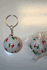 2 MEXICO COUNTRY FLAG SOCCER BALL KEYCHAIN FIFA WORLD CUP FOOTBALL NEW