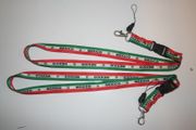 2 MEXICO FIFA WORLD CUP SOCCER FOOTBALL LANYARDS KEYCHAINS PASSHOLDERS .. NEW