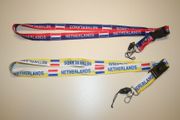 2 NETHERLANDS COUNTRY FLAG LANYARDS KEYCHAINS PASSHOLDERS ... FIFA WORLD CUP SOCCER ... NEW