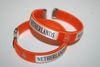 2 NETHERLANDS KNVB ORANGE FIFA WORLD CUP SOCCER FOOTBALL C' BRACELETS WRISTBANDS ... HOLLAND .. NEW