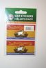 2 NEW BRUNSWICK PROVINCIAL FLAG SET OF CAR BUMPER STICKERS DECAL EMBLEM .. CANADA .. NEW
