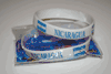 2 NICARAGUA COUNTRY FLAG WHITE SILICONE BRACELETS WRISTBANDS .. NEW