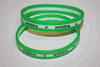 2 NIGERIA  2 COLOR LAYERED BRACELETS WRISTBANDS .. FIFA WORLD CUP SOCCER FOOTBALL .. ADULT & KIDS SIZE .. NEW
