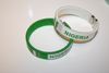2 NIGERIA COUNTRY FLAG FLEXIBLE BRACELETS WRISTBANDS .. CHOOSE YOUR COLOR .. FIFA WORLD CUP ...  NEW