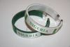 2 NIGERIA COUNTRY FLAG FLEXIBLE C BRACELETS WRISTBANDS .. CHOOSE YOUR COLOR .. NEW