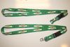 2 NIGERIA COUNTRY FLAG GREEN LANYARDS KEYCHAINS PASSHOLDERS NECKSTRAPS ... NEW
